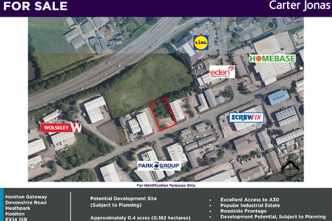 Land for sale, Devonshire Rd Honiton EX14 1TA