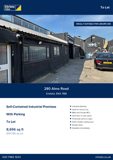 Warehouse to rent, 52-54 Alexandra Rd Enfield EN3 7EH