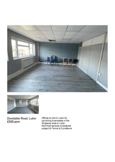 Office to rent, 336-340 Dunstable Rd Luton LU4 8JS