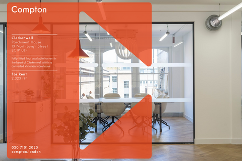 Office to rent, 13 Northburgh Street London EC1V 0JP
