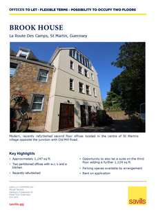 Office to rent, La Route Des Camps Guernsey GY4 6AD