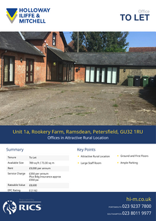 Office to rent, Rookery Farm Petersfield GU32 1RU