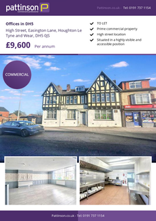 Retail property (high street) to rent, 181 High St Easington Lane DH5 0JS