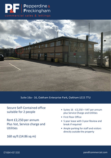 Distribution warehouse to rent, Ashwell Rd Oakham LE15 7TU