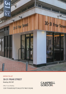 Office to rent, 30-31 Friar St Reading RG1 1DX