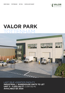 Warehouse to rent, Valor Park London N17 0XL