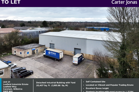 Warehouse to rent, Leafield Way Corsham SN13 9SW