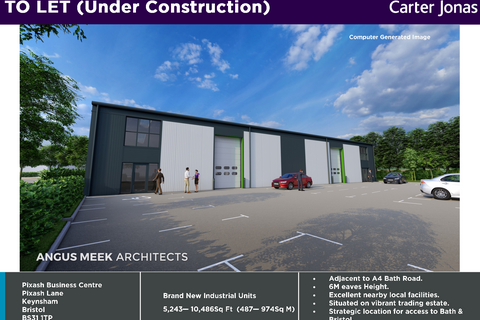 Warehouse to rent, Pixash Ln Keynsham BS31 1TP