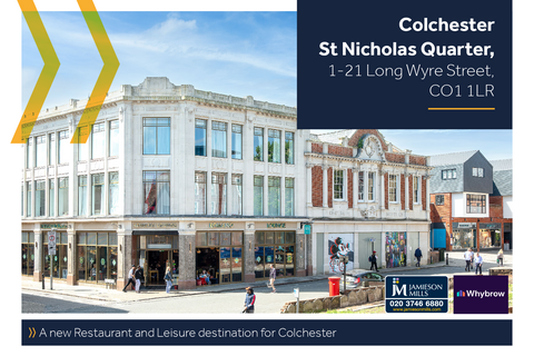 Retail property (high street) to rent, 1-21 Long Wyre St Colchester CO1 1LR