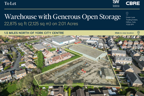 Warehouse to rent, Green Lane Trading Estate York YO30 5PY