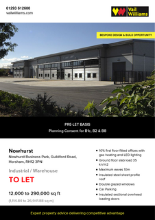 Industrial development to rent, Nowhurst Business Park Horsham RH12 3PN