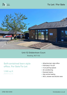 Office for sale, Lambwood Hl Reading RG7 1JQ
