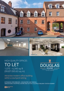 Office to rent, Emmanuel Ct Sutton Coldfield B73 6BN