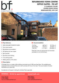 Office to rent, Lower Kings Rd Berkhamsted HP4 2AF