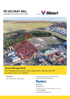 Land for sale, Blackdog Industrial Centre Bridge Of Don AB23 8BT