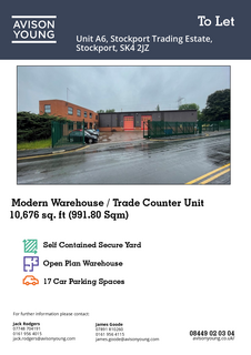 Warehouse to rent, Yew St Stockport SK4 2JZ