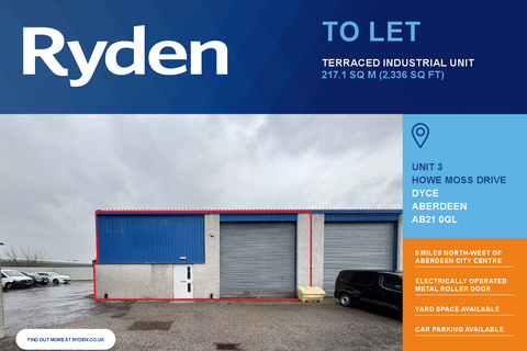 Warehouse to rent, 3-4 Howe Moss Dr Dyce AB21 0GL