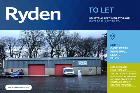 Industrial development to rent, Castle St Ellon AB41 9RF