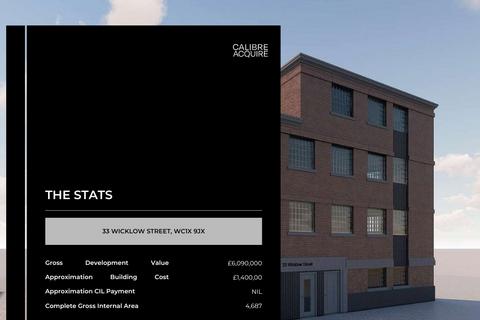 Land for sale, 33 Wicklow st London WC1X 9JX