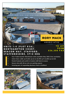Warehouse to rent, Beacon Way Stafford ST18 0DG