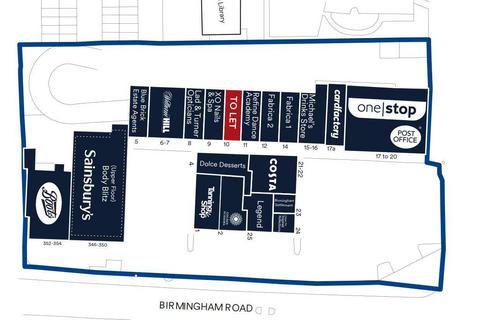 Retail property (high street) to rent, Birmingham Rd Sutton Coldfield B72 1YG