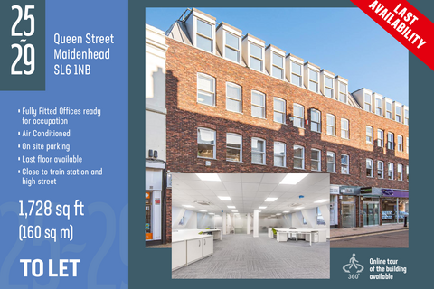Office to rent, 25-37 Queen St Maidenhead SL6 1NB