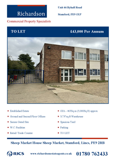 Warehouse to rent, 45-46 Ryhall Rd Stamford PE9 1UJ