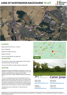 Land to rent, Thrapston Rd Brampton PE28 4NL