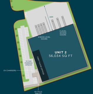 Distribution warehouse to rent, Samian Way Aylesbury HP22 5WJ