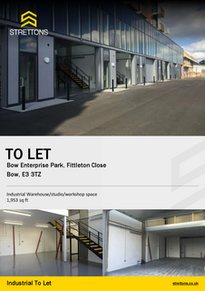 Distribution warehouse to rent, Fittleton Gdns London E3 3QY