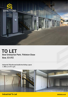Distribution warehouse to rent, Fittleton Gdns London E3 3QY