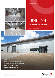Warehouse to rent, Ockham Dr Greenford UB6 0FD