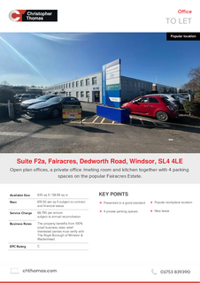 Warehouse to rent, Dedworth Rd Windsor SL4 4LE