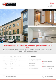 Office to rent, 30-38 Church St Staines TW18 4EP