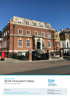 Office to rent, 62-64 Chancellors Rd London W6 9RS