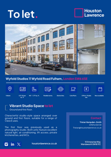 Office to rent, 11 Wyfold Rd London SW6 6SE