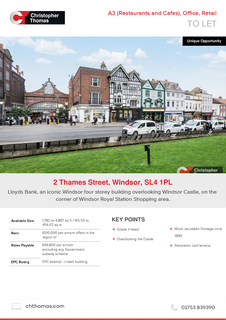 Office to rent, 2 Thames St Windsor SL4 1PL