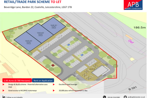 Land to rent, Beveridge Ln Coalville LE67 1TB