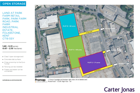 Land to rent, Park Rd Folkestone CT19 5UX