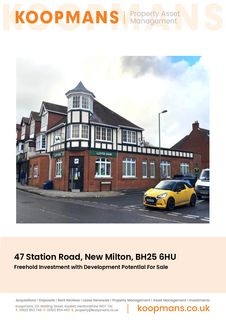 Office for sale, 47 Station Rd New Milton BH25 6HU