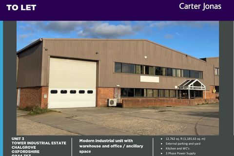 Industrial development to rent, Warpsgrove Ln Chalgrove OX44 7XZ
