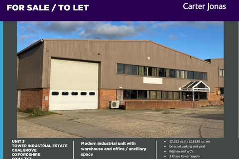 Industrial development to rent, Warpsgrove Ln Chalgrove OX44 7XZ