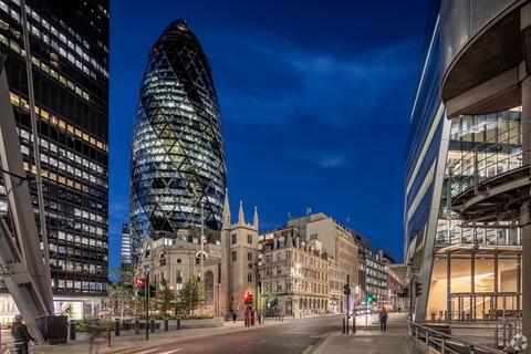 Office to rent, 30 St Mary Axe London EC3A 8EP