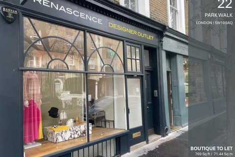 Retail property (high street) to rent, 22 Park Walk London SW10 0AQ