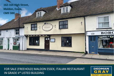 Retail property (high street) for sale, 162-164 High St Maldon CM9 5BX