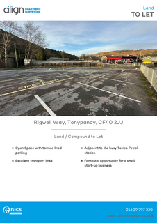 Land to rent, 2 Rigwell Way Tonypandy CF40 2JJ