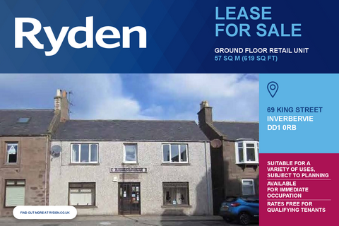 Retail property (high street) to rent, 69 King St Inverbervie DD10 0RB