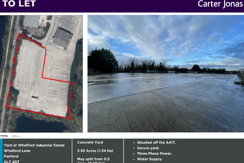 Land to rent, Whelford Rd Fairford GL7 4DT