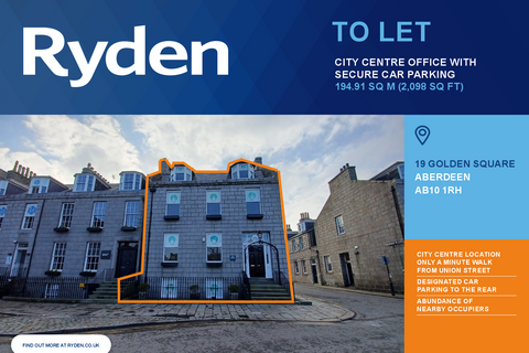 Office to rent, 19 Golden Sq Aberdeen AB10 1JY