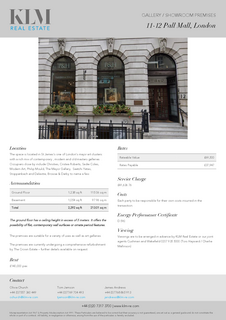 Office to rent, 11-12 Pall Mall London SW1Y 5LU